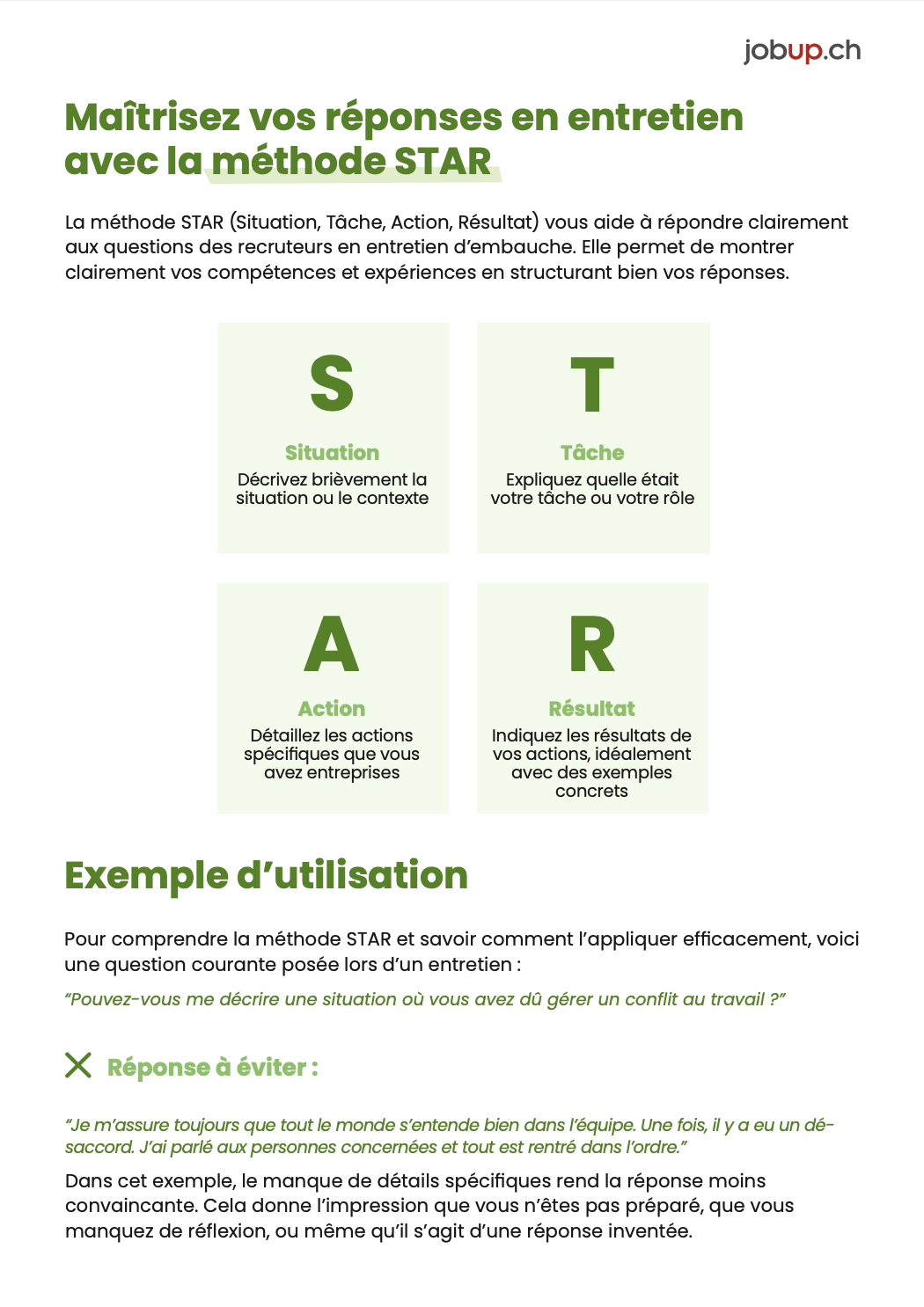 Maîtrisez vos réponses en entretien avec la méthode STAR